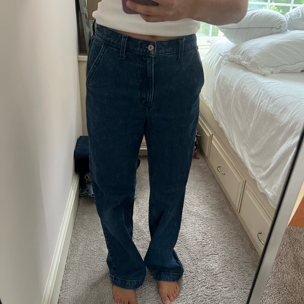 Wide Leg Abercrombie Jeans